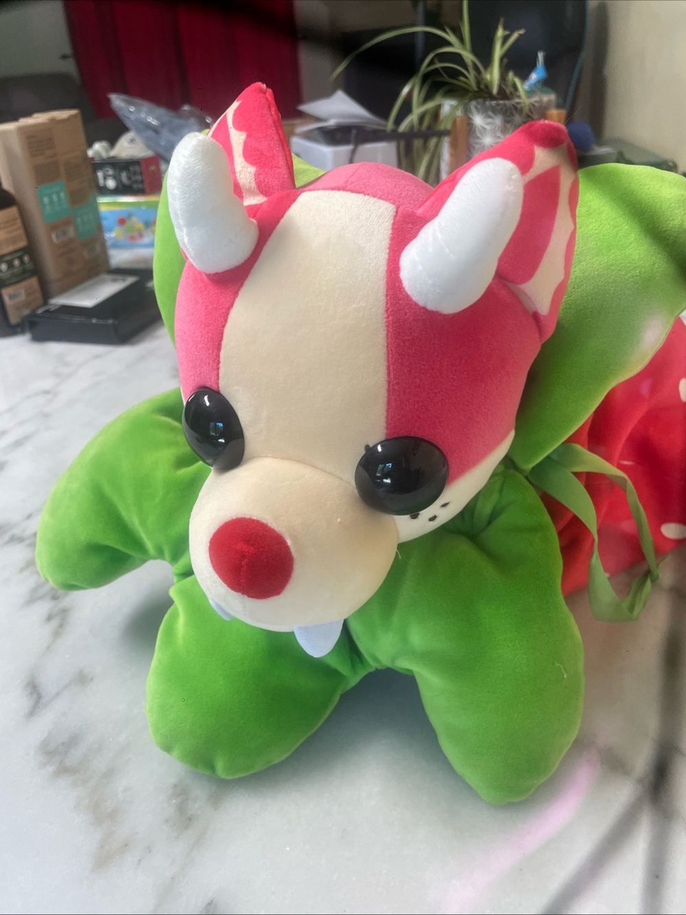 New ADOPT ME!: STRAWBERRY SHORTCAKE BAT DRAGON SCENTED PLUSH